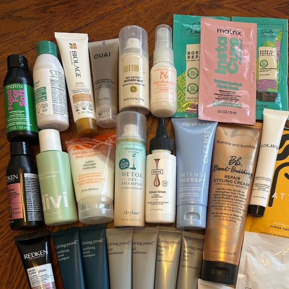 ULTA products 33 pieces NEW OUAI Living Proof Bumble & Bumble - Picture 6 of 8